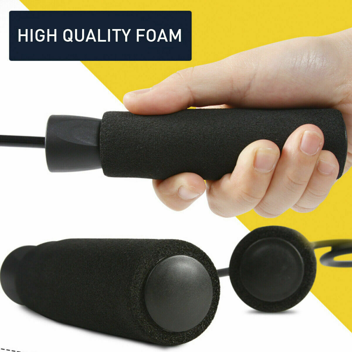 Gym Aerobic Adjustable Exercise Boxing Skipping Rope