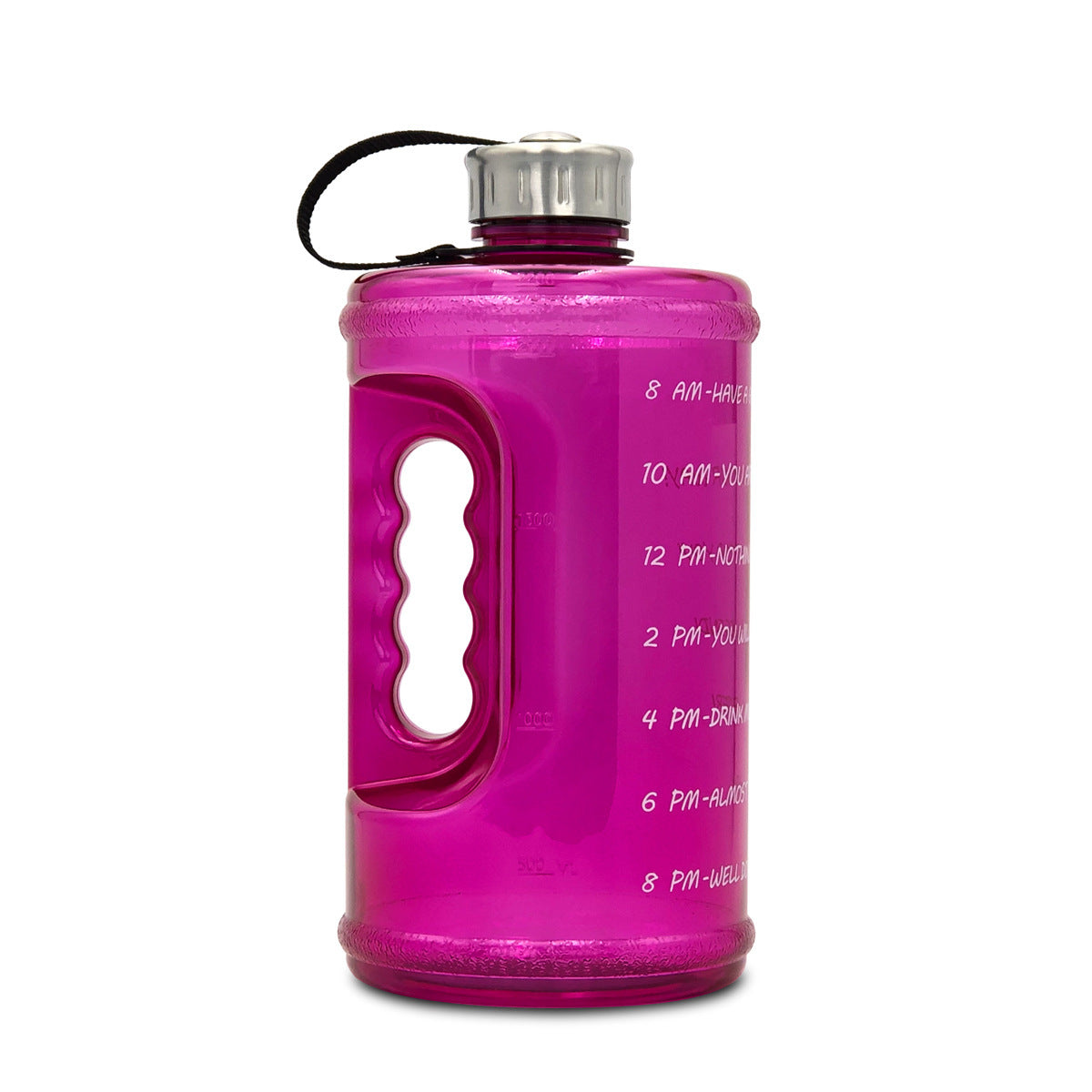 Sports Bottle Gradient Plastic Gym Large Capacity Outdoor Space Cup
