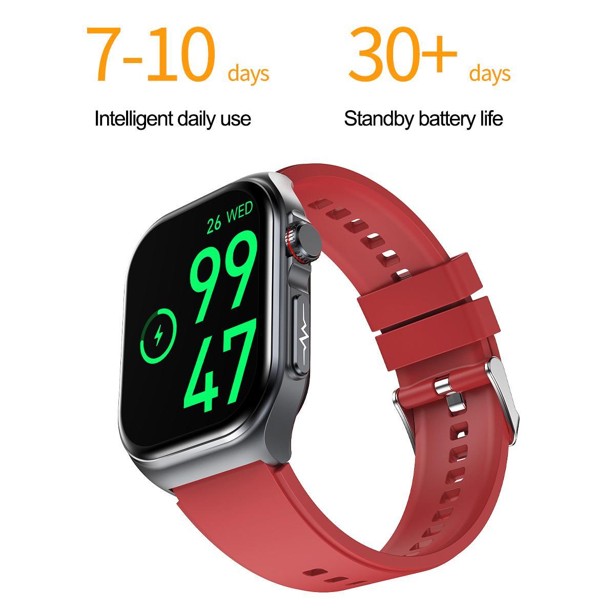 Smart Watch Women Men 2.0 Display - Waterproof Fitness Tracker