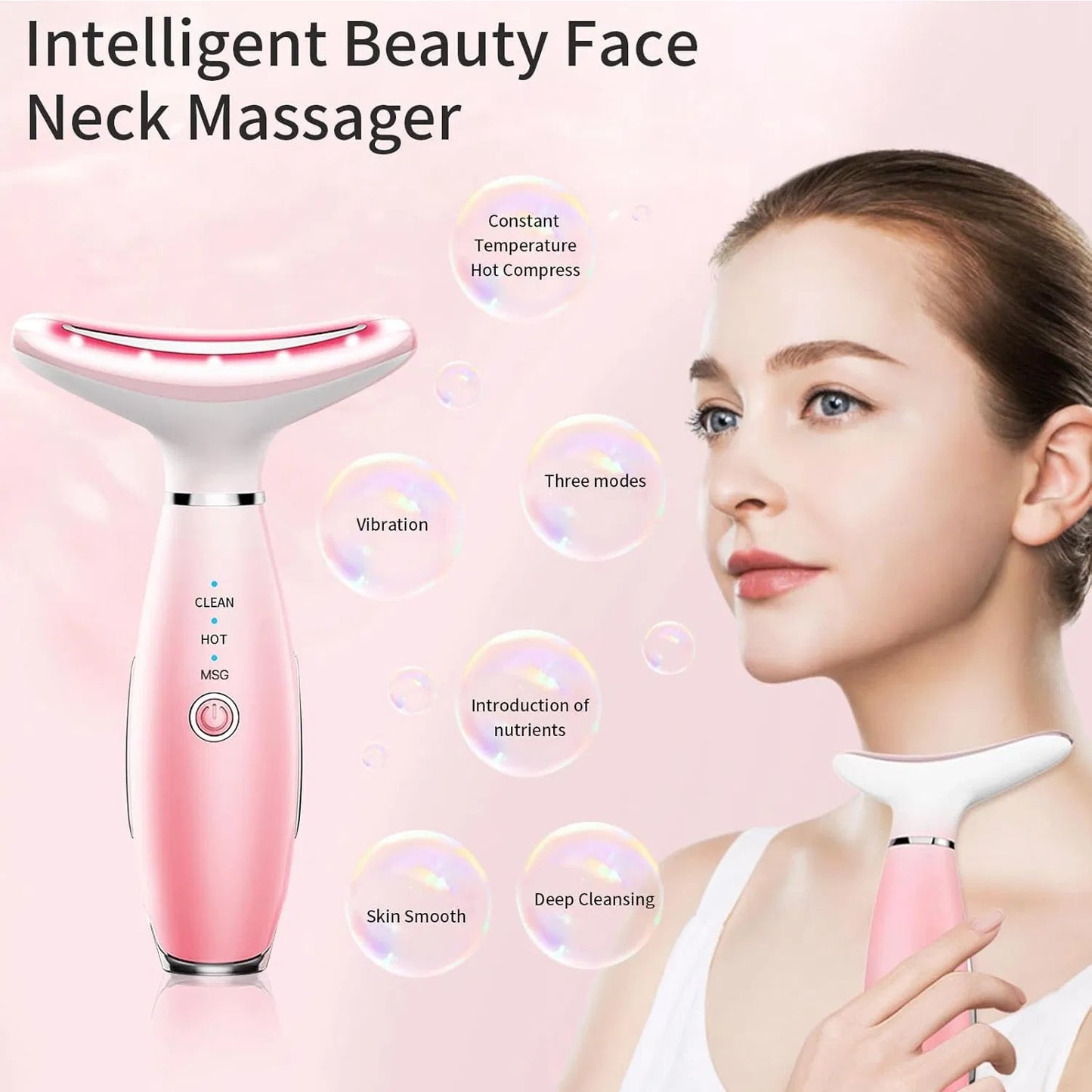 Neck Face Massager, Skin Care Face Massage Tool
