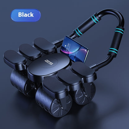 Four-wheel Abdominal Wheel Automatic Muscle Training  Fitness Equipment