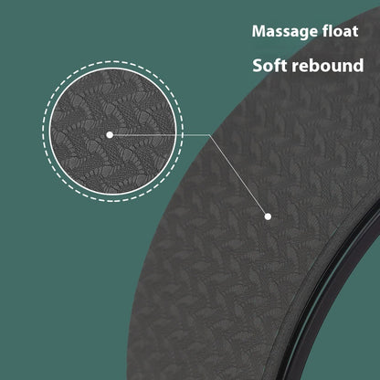 Printing Yoga Wheel Home Non-slip Bodybuilding Slimming Waterproof Shock