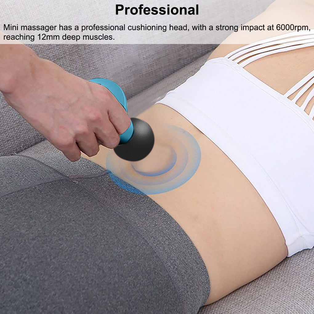 Muscle Massage Mini Pocket Electric Fascia Massage Back Neck Massager