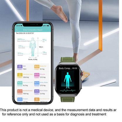 Smart Watch Women Men 2.0 Display - Waterproof Fitness Tracker