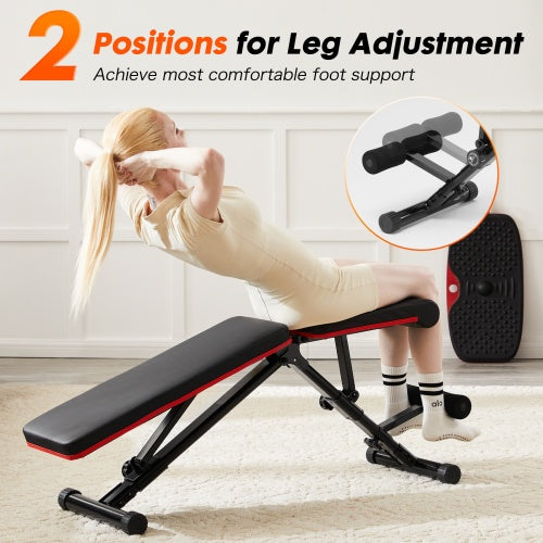 Weight Bench Adjustable Workout Bench For Home Gym