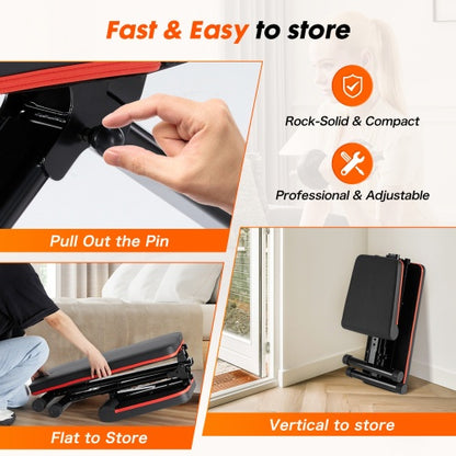 Weight Bench Adjustable Workout Bench For Home Gym