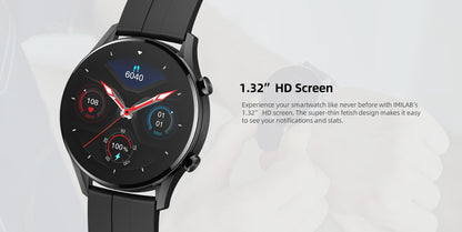 Smart Watch For Men Women Bluetooth Sports Fitness Tracker