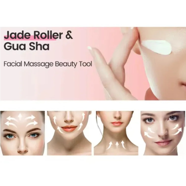Massage Stone For Facial Body Skincare Roller Scraping Massager