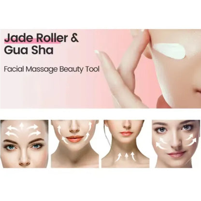 Massage Stone For Facial Body Skincare Roller Scraping Massager