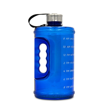 Sports Bottle Gradient Plastic Gym Large Capacity Outdoor Space Cup