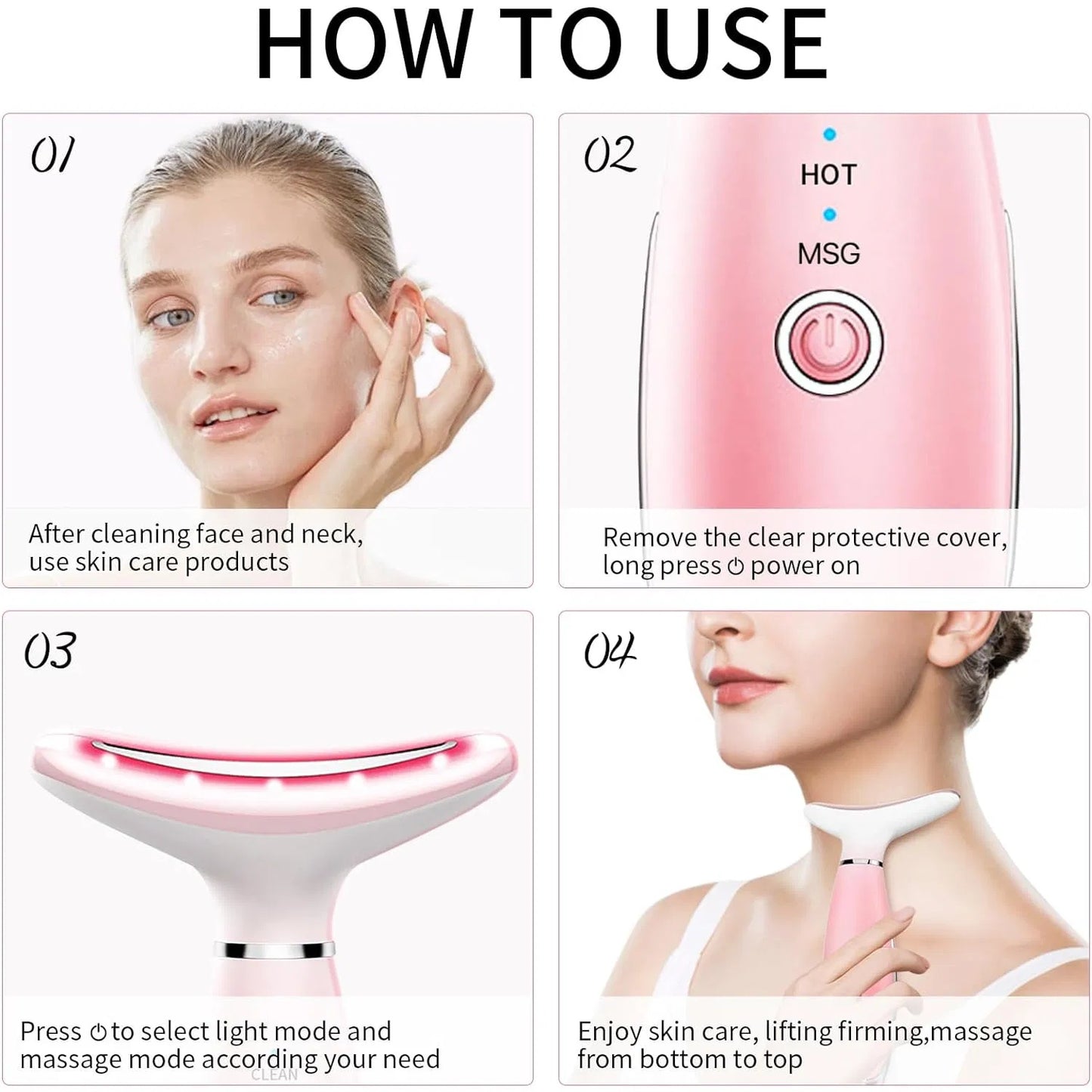 Neck Face Massager, Skin Care Face Massage Tool
