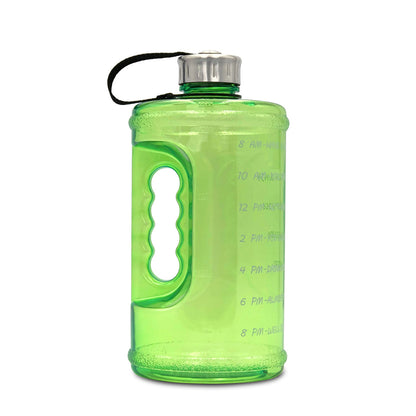 Sports Bottle Gradient Plastic Gym Large Capacity Outdoor Space Cup
