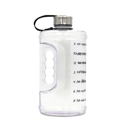 Sports Bottle Gradient Plastic Gym Large Capacity Outdoor Space Cup
