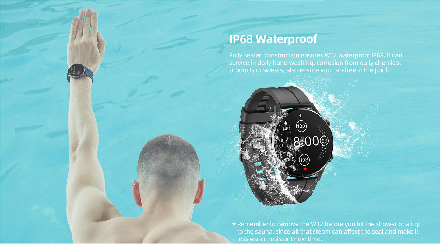 Smart Watch For Men Women Bluetooth Sports Fitness Tracker
